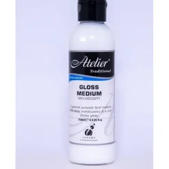 Atelier Acrylic Medium - Gloss Medium - Little Painter Art | Exploring the Endless Possibilities of Art| Shop All