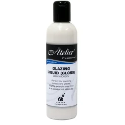 Atelier Acrylic Medium - Glazing Liquid Gloss - Little Painter Art | Exploring the Endless Possibilities of Art| Shop All