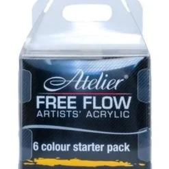 Atelier Free Flow Artists' Acrylic Paint Sets - Little Painter Art | Exploring the Endless Possibilities of Art| Canvas