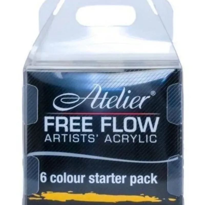 Atelier Free Flow Artists' Acrylic Paint Sets - Little Painter Art | Exploring the Endless Possibilities of Art| Canvas