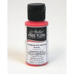 Atelier Free Flow Artists' Acrylic Paint 60ml - Little Painter Art | Exploring the Endless Possibilities of Art| Canvas
