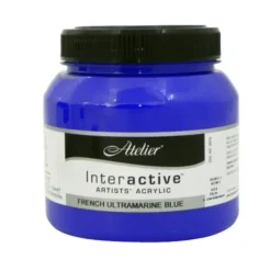 Atelier Interactive Fine Artists' Heavy Body Acrylic Paints 1Liter - Little Painter Art | Exploring the Endless Possibilities of Art| Pigment