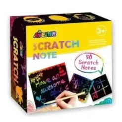 Avenir Scratch Notes Set 50pk - Little Painter Art | Exploring the Endless Possibilities of Art| Shop All