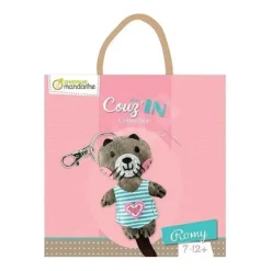 Avenue Mandarine Keychain Kit, Romy Raccoon - Little Painter Art | Exploring the Endless Possibilities of Art| Hot