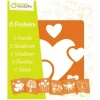 Avenue Mandarine Stencils Set 6pk Hearts - Little Painter Art | Exploring the Endless Possibilities of Art| Shop All