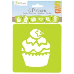Avenue Mandarine Stencils Set 6pk Delicacy - Little Painter Art | Exploring the Endless Possibilities of Art| Shop All
