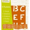 Avenue Mandarine Stencils Set 6pk Alphabet - Little Painter Art | Exploring the Endless Possibilities of Art| Brush