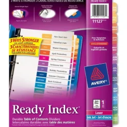 Avery Index Dividers Jan-Dec - Little Painter Art | Exploring the Endless Possibilities of Art| Shop All