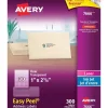 Avery Labels Clear Gloss 2-5/8" 300/pk - Little Painter Art | Exploring the Endless Possibilities of Art| Shop All