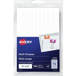 Avery Multi Purpose Labels 5/8x3/8" 720pk - Little Painter Art | Exploring the Endless Possibilities of Art| Shop All