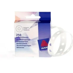 Avery Reinforcements Clear Round 250pk - Little Painter Art | Exploring the Endless Possibilities of Art| Shop All