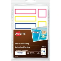 Avery Self-Laminating Kids ID Labels 30pk - Little Painter Art | Exploring the Endless Possibilities of Art| Shop All