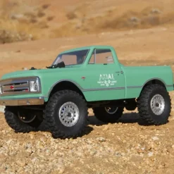 Axial 1/24 SCX24 1967 Chevrolet C10 4WD Truck Brushed RTR, Green - Little Painter Art | Exploring the Endless Possibilities of Art| Brush