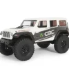 Axial 1/24 SCX24 2019 Jeep Wrangler JLU CRC 4WD Rock Crawler Brushed RTR, White - Little Painter Art | Exploring the Endless Possibilities of Art| Brush