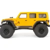 Axial 1/24 SCX24 2019 Jeep Wrangler JLU CRC 4WD Rock Crawler Brushed RTR, Yellow - Little Painter Art | Exploring the Endless Possibilities of Art| Brush