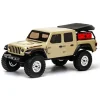 Axial 1/24 SCX24 Jeep JT Gladiator 4WD Rock Crawler Brushed RTR, Beige - Little Painter Art | Exploring the Endless Possibilities of Art| Brush