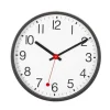 AZ Home 12" Railways Silent Wall Clock - Little Painter Art | Exploring the Endless Possibilities of Art| Hot
