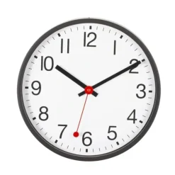 AZ Home 12" Railways Silent Wall Clock - Little Painter Art | Exploring the Endless Possibilities of Art| Hot