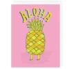BadgeBomb Aloha Pineapple Greeting Card - Little Painter Art | Exploring the Endless Possibilities of Art| Shop All