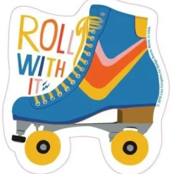 Badgebomb Big Sticker - Roll With It - Little Painter Art | Exploring the Endless Possibilities of Art| Shop All