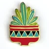 BadgeBomb Enamel Pin Desert Plant - Little Painter Art | Exploring the Endless Possibilities of Art| Shop All