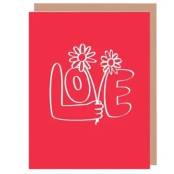 BadgeBomb Love Greeting Card - Little Painter Art | Exploring the Endless Possibilities of Art| Shop All