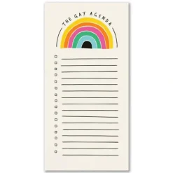 Badger & Burke Notepad - The Gay Agenda - Little Painter Art | Exploring the Endless Possibilities of Art| Shop All