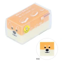 Bandai-Namco Sun-Star Animal Eraser - Shiba Dog - Little Painter Art | Exploring the Endless Possibilities of Art| Hot