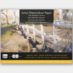 Baohong Masters' Choice 300g Block Rough 31x41cm Ross Paterson - Little Painter Art | Exploring the Endless Possibilities of Art| Shop All