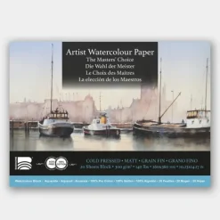 Baohong Masters' Choice 300g Block Cold pressed 26x36cm Jan Min - Little Painter Art | Exploring the Endless Possibilities of Art| Shop All