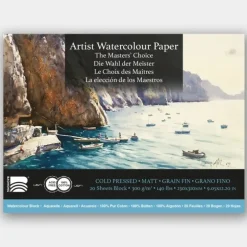 Baohong Masters' Choice 300g Block Cold pressed 23x31cm Greg Allen - Little Painter Art | Exploring the Endless Possibilities of Art| Shop All