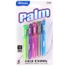 Bazic Palm Mini Ballpoint Pen with Key Ring 5pk - Little Painter Art | Exploring the Endless Possibilities of Art| Shop All