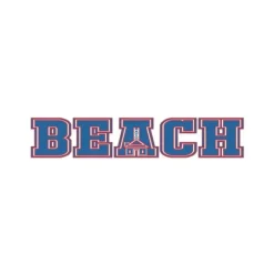 BEACH Sticker - Leuty Lifeguard - Little Painter Art | Exploring the Endless Possibilities of Art| Shop All