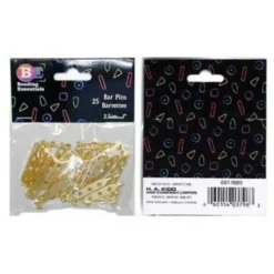 Beading Essentials Bar Pin Backs 25pk Gold - Little Painter Art | Exploring the Endless Possibilities of Art| Shop All