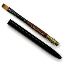 Beam Paints Basics Flat Nylon Travel Brush #4 - Little Painter Art | Exploring the Endless Possibilities of Art| Brush