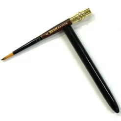 Beam Paints Basics Round Nylon Travel Brush #4 - Little Painter Art | Exploring the Endless Possibilities of Art| Hot