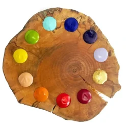 Beam Paints Spectrum 11 Watercolour Set in Inaatig-Maple Wood Palette - Little Painter Art | Exploring the Endless Possibilities of Art| Hot