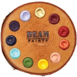 Beam Paints Spectrum 11 Watercolour Set in Birch Wood Palette - Little Painter Art | Exploring the Endless Possibilities of Art| Hot