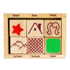 BeginAgain Art Dice Drawing Game 6pc - Little Painter Art | Exploring the Endless Possibilities of Art| Shop All