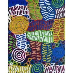 Betty Mbitjana - Aboriginal Art - Little Painter Art | Exploring the Endless Possibilities of Art| Canvas