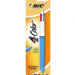Bic 4-Color Ballpoint Retractable Pen, Medium Tip - Little Painter Art | Exploring the Endless Possibilities of Art| Shop All