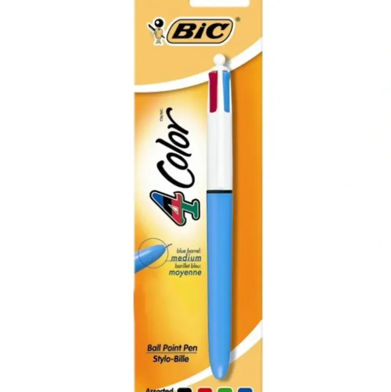 Bic 4-Color Ballpoint Retractable Pen, Medium Tip - Little Painter Art | Exploring the Endless Possibilities of Art| Shop All