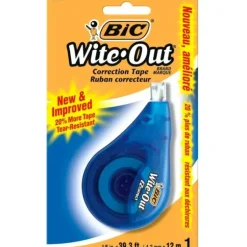 Bic EZ Correct Wite-Out Correction Tape - Little Painter Art | Exploring the Endless Possibilities of Art| Shop All