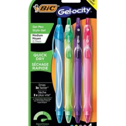 Bic Gel-ocity Gel Pens 4pk Fashion Colours - Little Painter Art | Exploring the Endless Possibilities of Art| Shop All