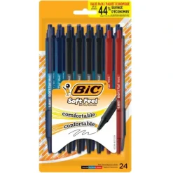 Bic Soft Feel Retractable Ballpoint Pens 24pk - Little Painter Art | Exploring the Endless Possibilities of Art| Hot