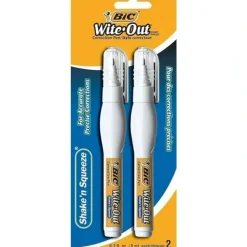 Bic Wite-Out Correction Pens 2-pack - Little Painter Art | Exploring the Endless Possibilities of Art| Shop All