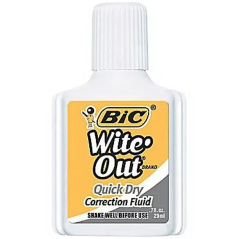 Bic Wite-Out Quick Dry Correction Fluid - Little Painter Art | Exploring the Endless Possibilities of Art| Shop All