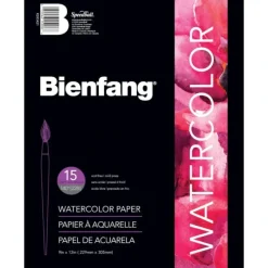 Bienfang Watercolour Paper Pad, Cold Pressed 9"x12" - Little Painter Art | Exploring the Endless Possibilities of Art| Shop All