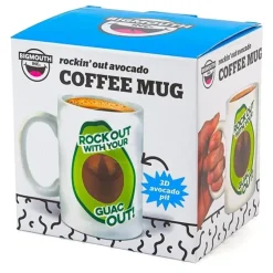 BigMouth Mug 16oz 3D Rock Out With Your Guac Out! - Little Painter Art | Exploring the Endless Possibilities of Art| Shop All