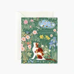 Birthday card 'A little birdie told me' by Botanica Paper co. - Little Painter Art | Exploring the Endless Possibilities of Art| Shop All